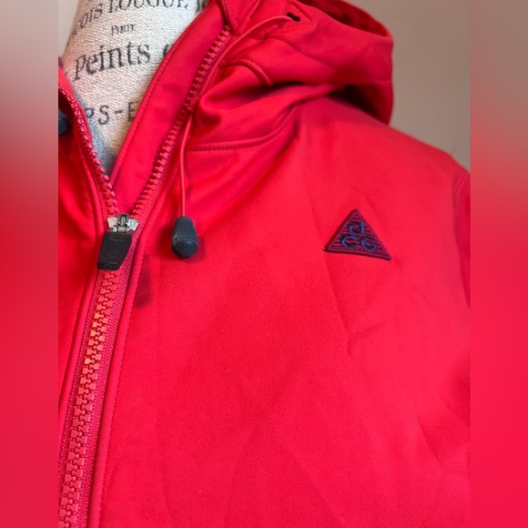 NIKE ACG STORM-FIT JACKET HOODIE WATER REPELLENT 💦 large 12/14 womens - Picture 3 of 8